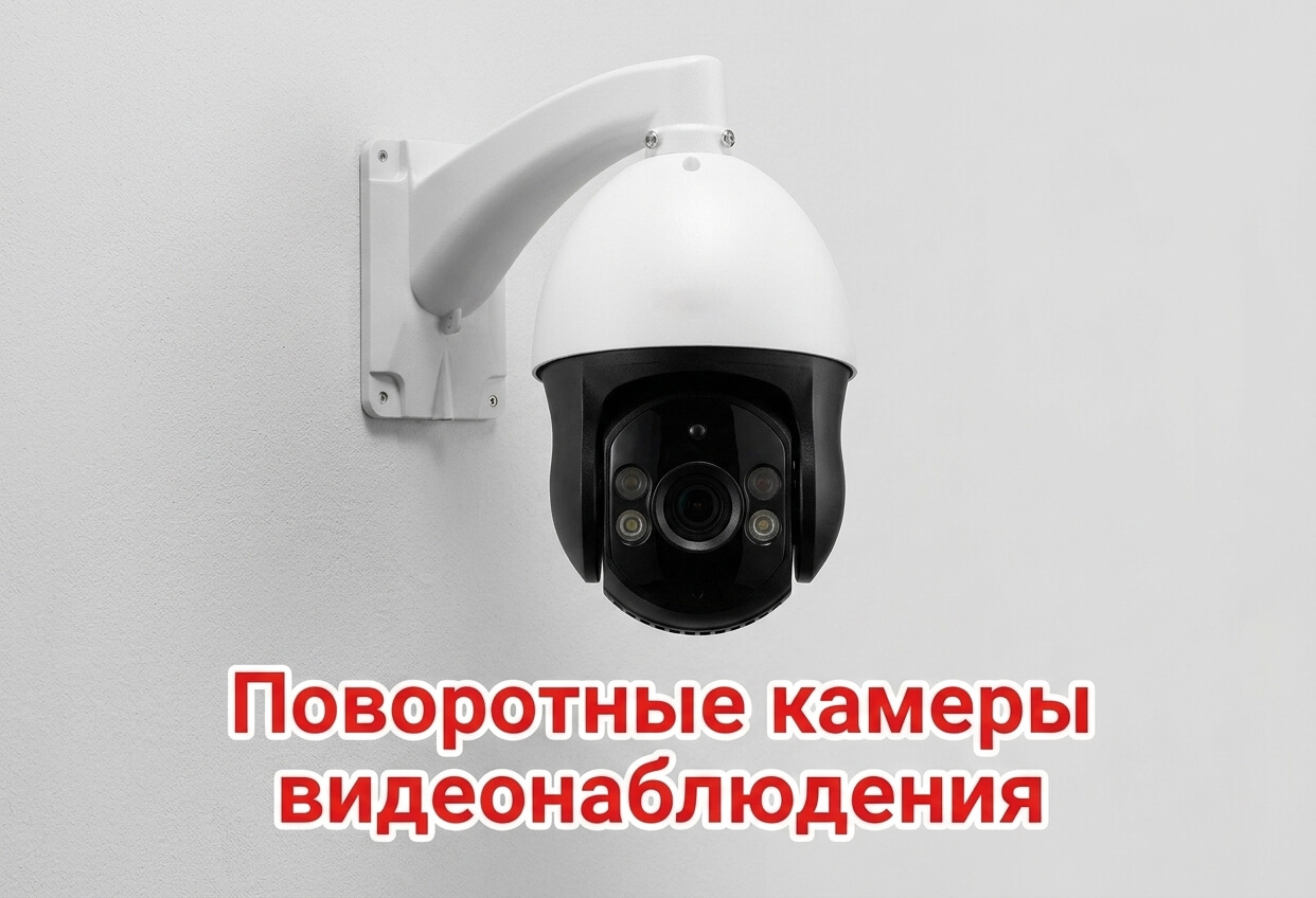 Поворотные камеры видеонаблюдения (PTZ): преимущества, функции, расчет зума и сферы применения